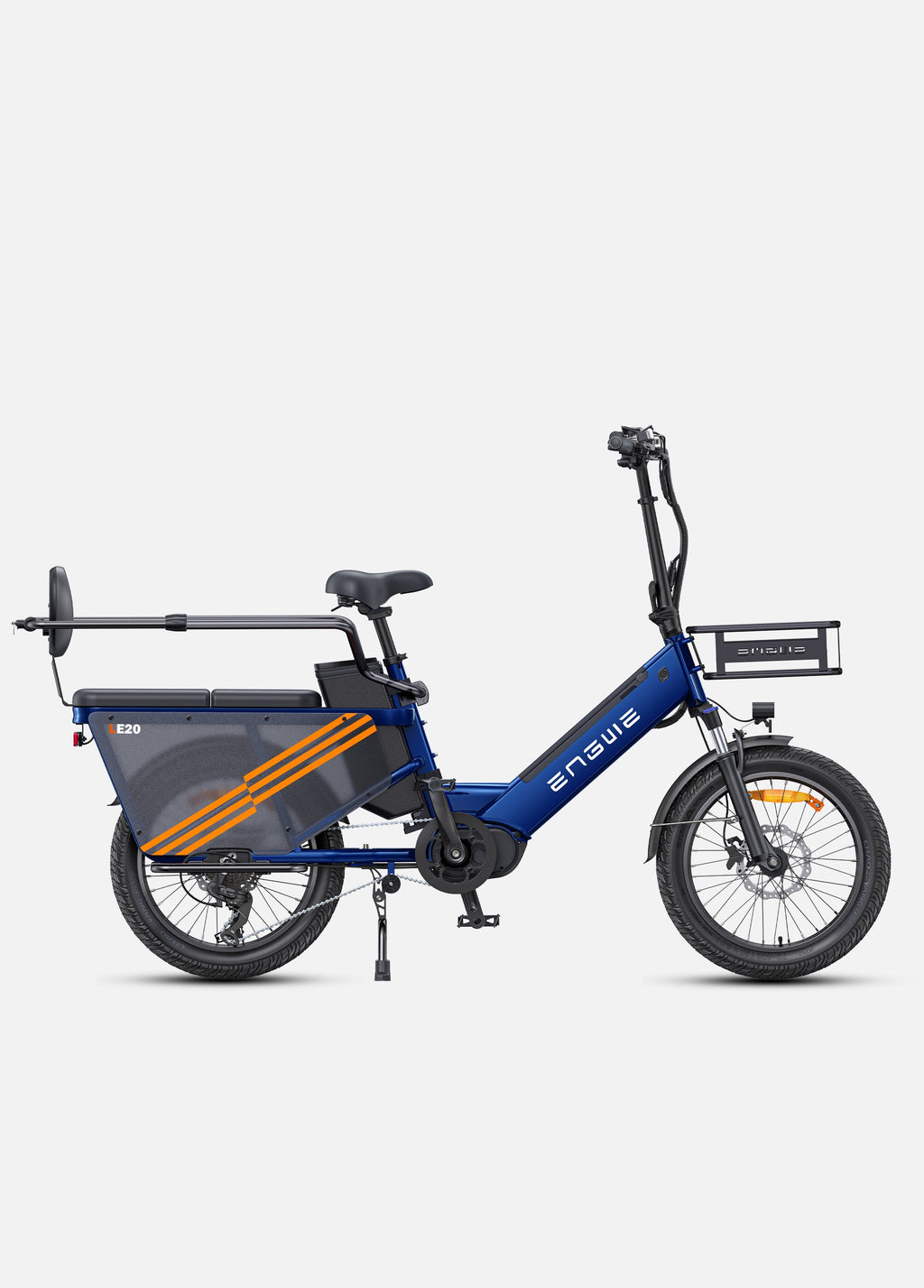ENGWE LE20 Torque Sensor Cargo E-Bike – 250 W, Up to 350 km Range, 200 kg Load Capacity