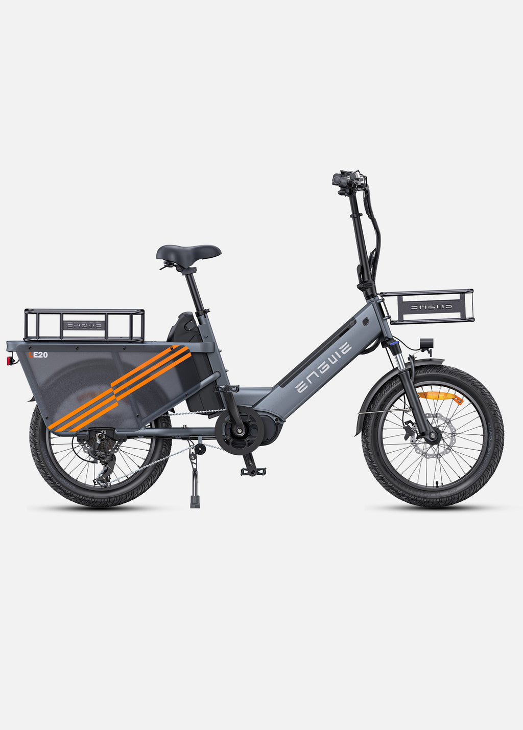 ENGWE LE20 Torque Sensor Cargo E-Bike – 250 W, Up to 350 km Range, 200 kg Load Capacity