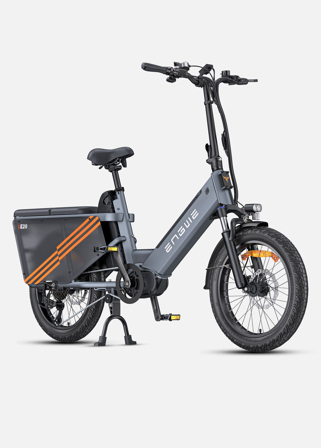 ENGWE LE20 Torque Sensor Cargo E-Bike – 250 W, Up to 350 km Range, 200 kg Load Capacity