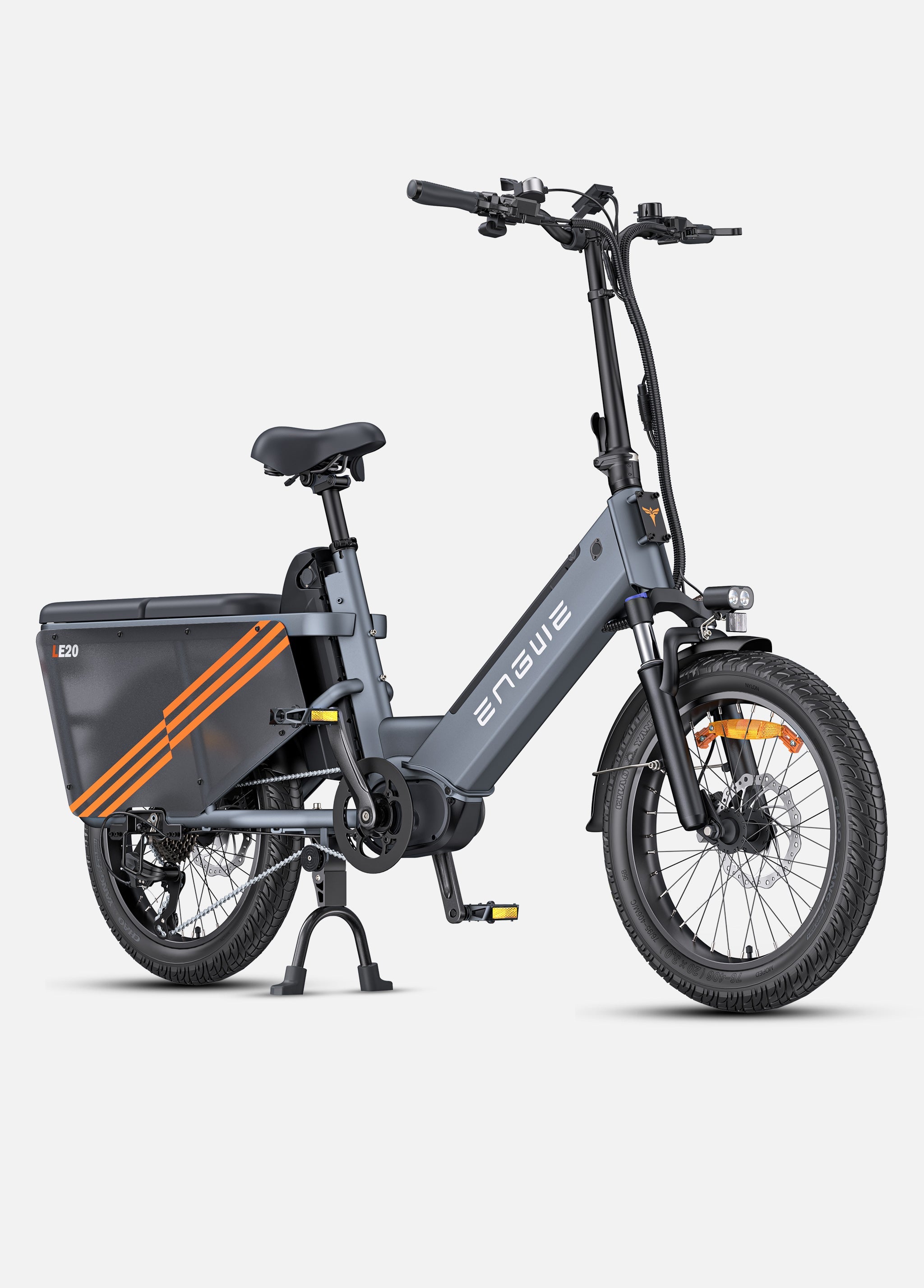 ENGWE LE20 Torque Sensor Cargo E-Bike – 250 W, Up to 350 km Range, 200 kg Load Capacity