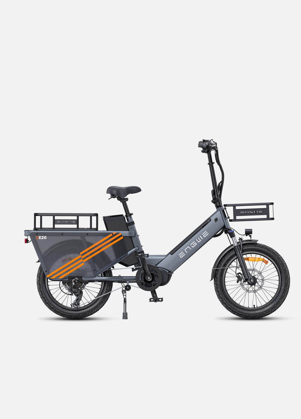 ENGWE LE20 Torque Sensor Cargo E-Bike – 250 W, Up to 350 km Range, 200 kg Load Capacity