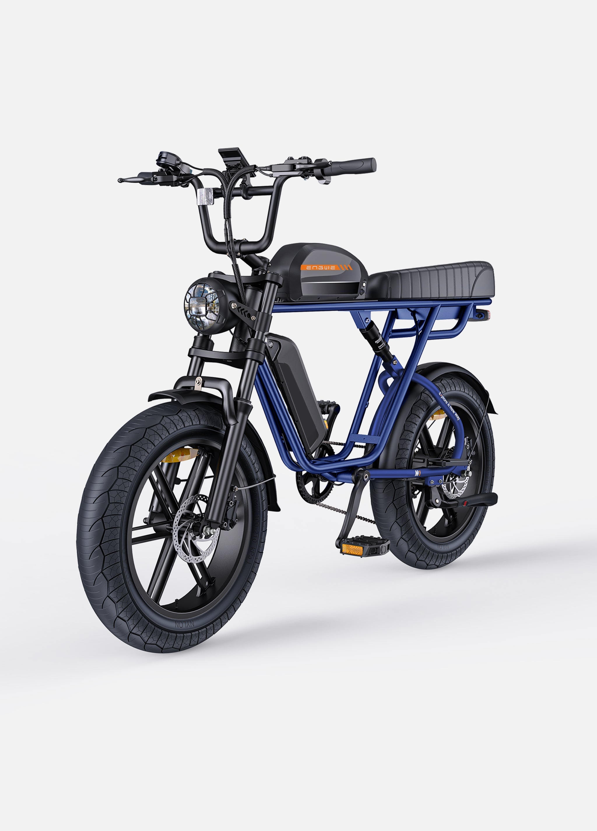 ENGWE M1 Electric Bike – 250W, Dual Battery, 170 km Range, Fat Tires